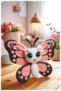 Cute Butterfly Crochet Pattern
