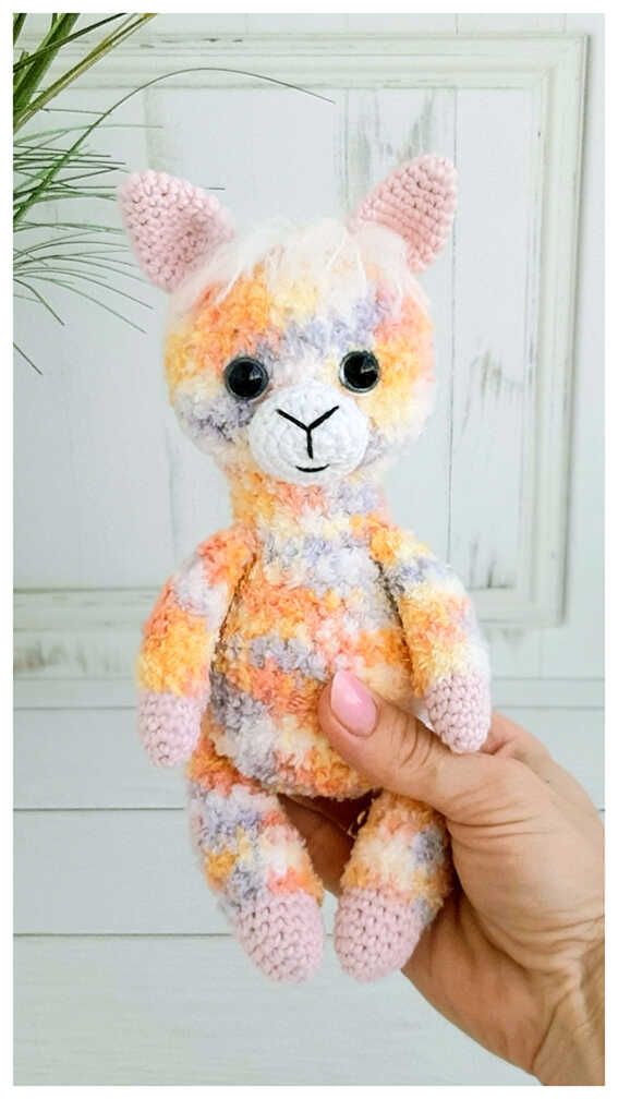 Cute Alpaca Crochet Pattern PDF | Easy Amigurumi Digital Download