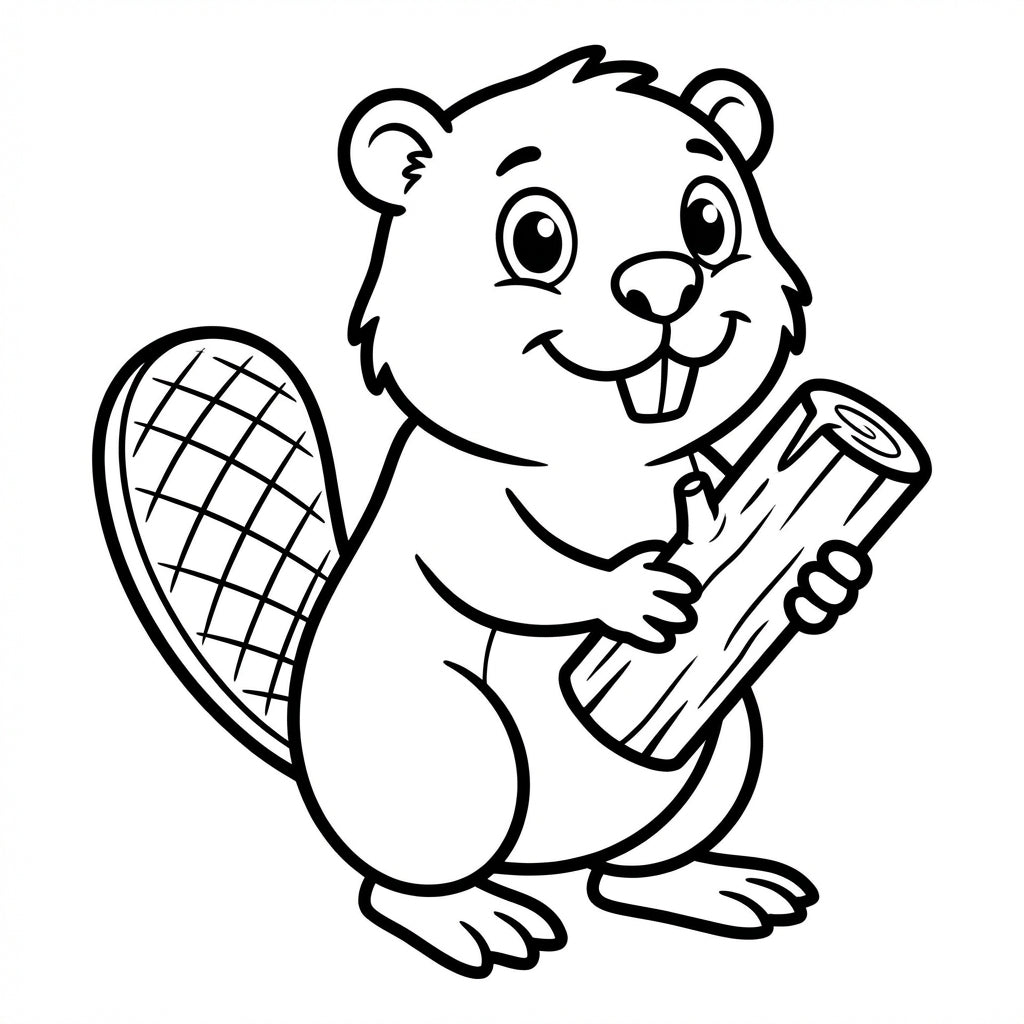 Cute Sea Animals Coloring Book for Kids – Printable PDF