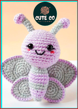 Cute Butterfly Crochet Pattern