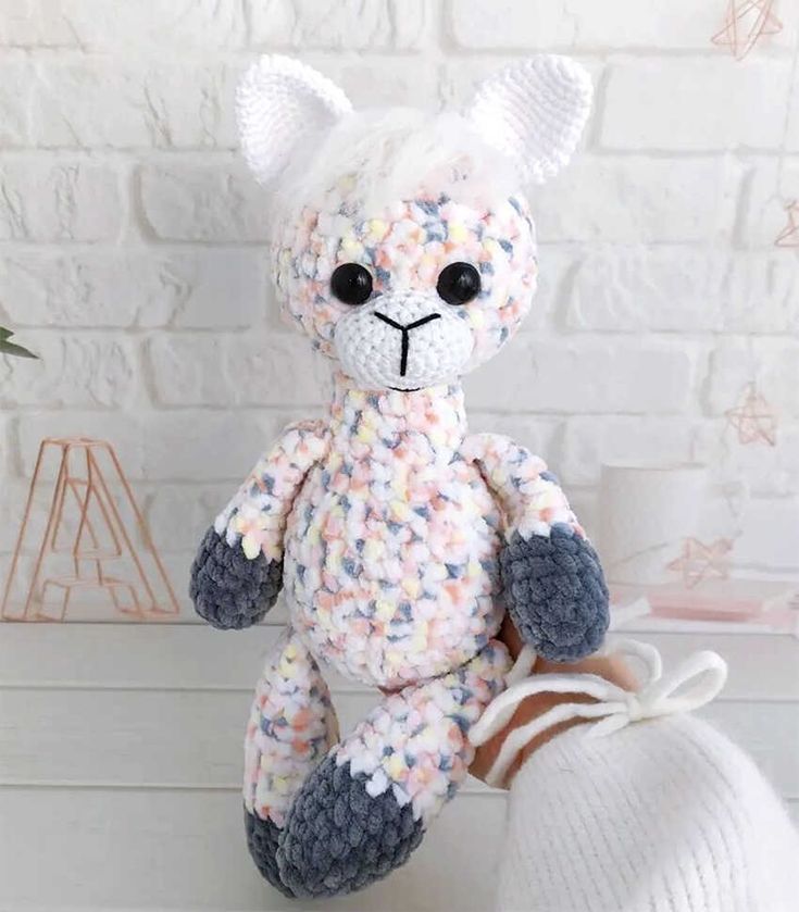 Cute Alpaca Crochet Pattern PDF | Easy Amigurumi Digital Download