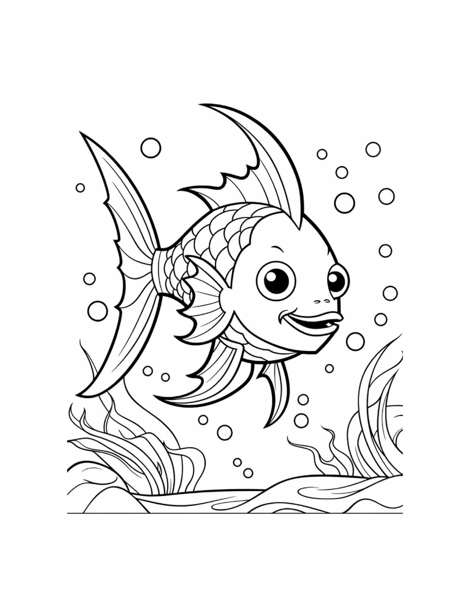 Sea Animals Coloring Book for Kids | Printable PDF