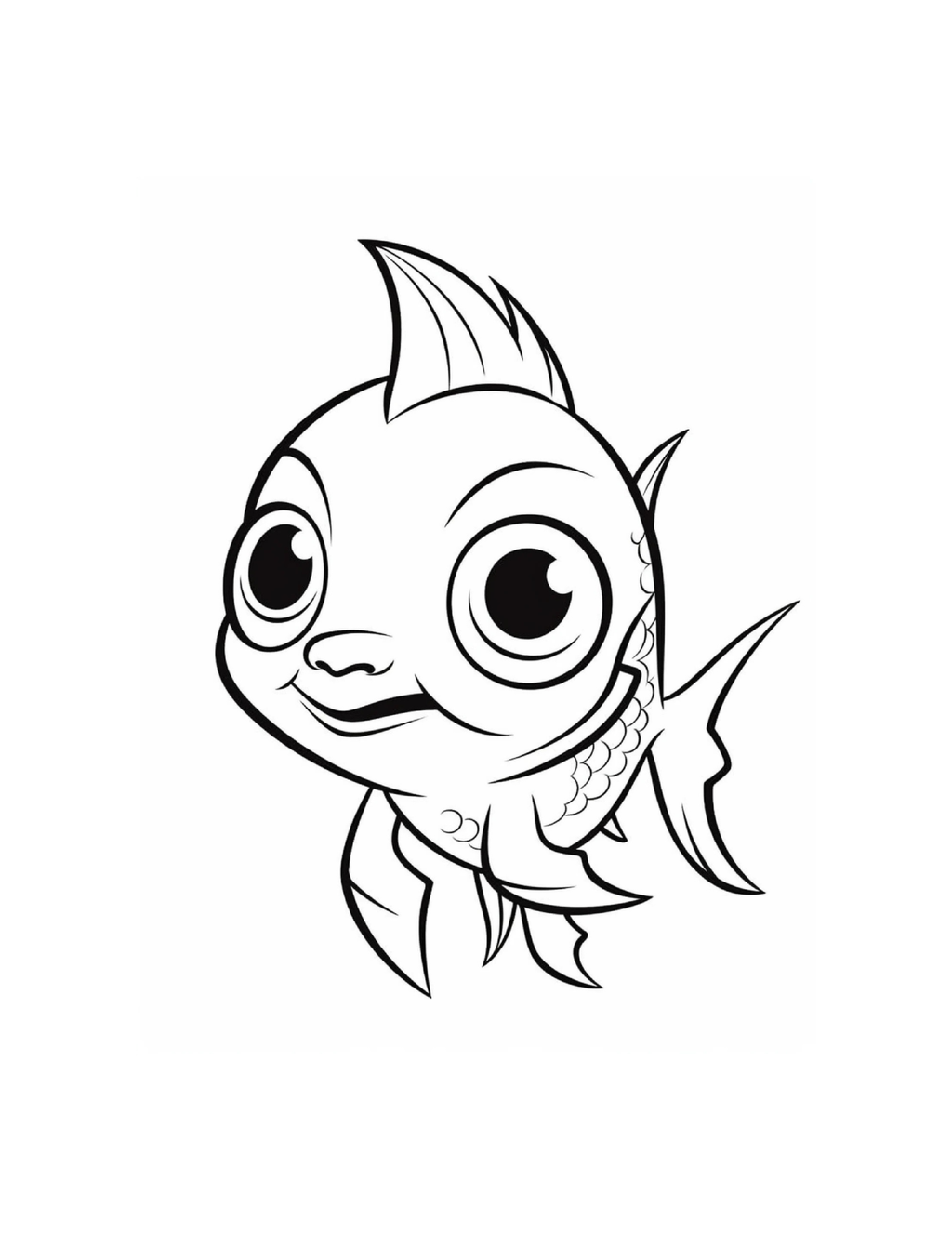 Sea Animals Coloring Book for Kids | Printable PDF