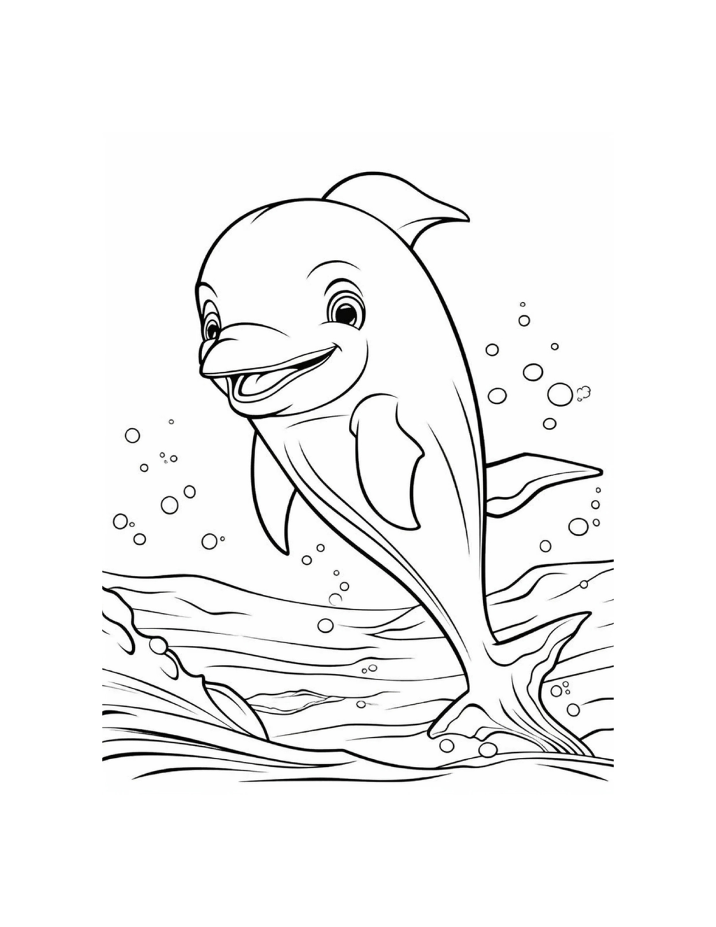 Sea Animals Coloring Book for Kids | Printable PDF