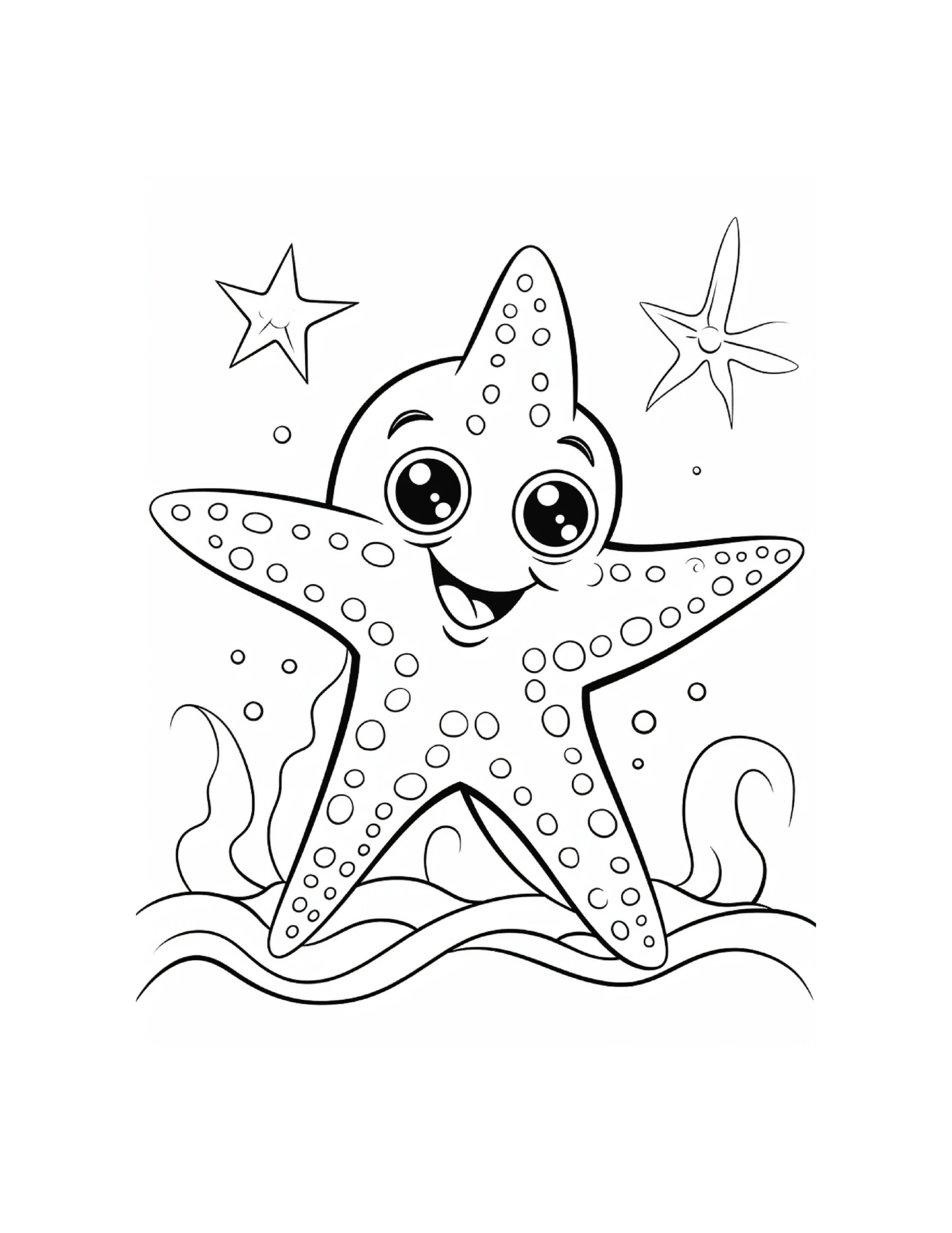 Sea Animals Coloring Book for Kids | Printable PDF