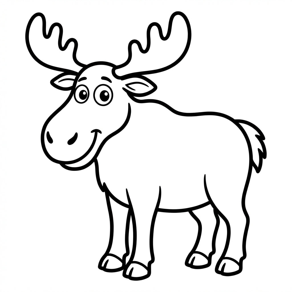 Cute Sea Animals Coloring Book for Kids – Printable PDF