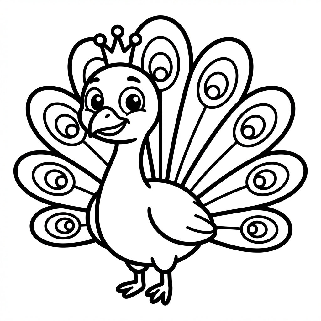 Cute Sea Animals Coloring Book for Kids – Printable PDF