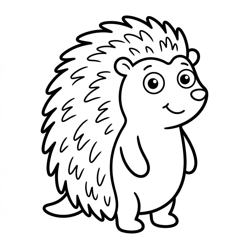 Cute Sea Animals Coloring Book for Kids – Printable PDF