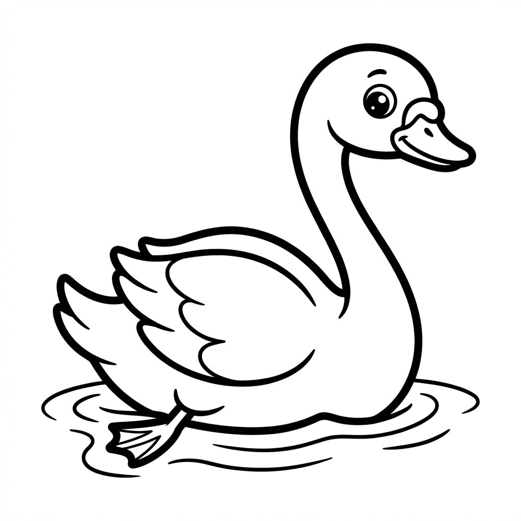 Cute Sea Animals Coloring Book for Kids – Printable PDF