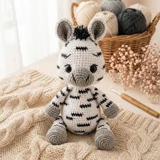 Cute Zebra Crochet Pattern PDF | Easy Amigurumi Digital Download