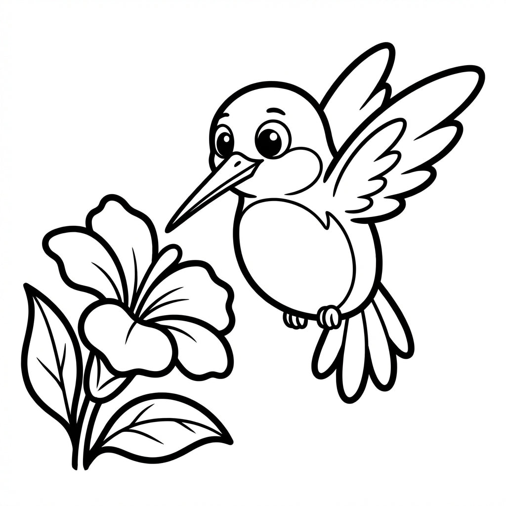 Cute Sea Animals Coloring Book for Kids – Printable PDF