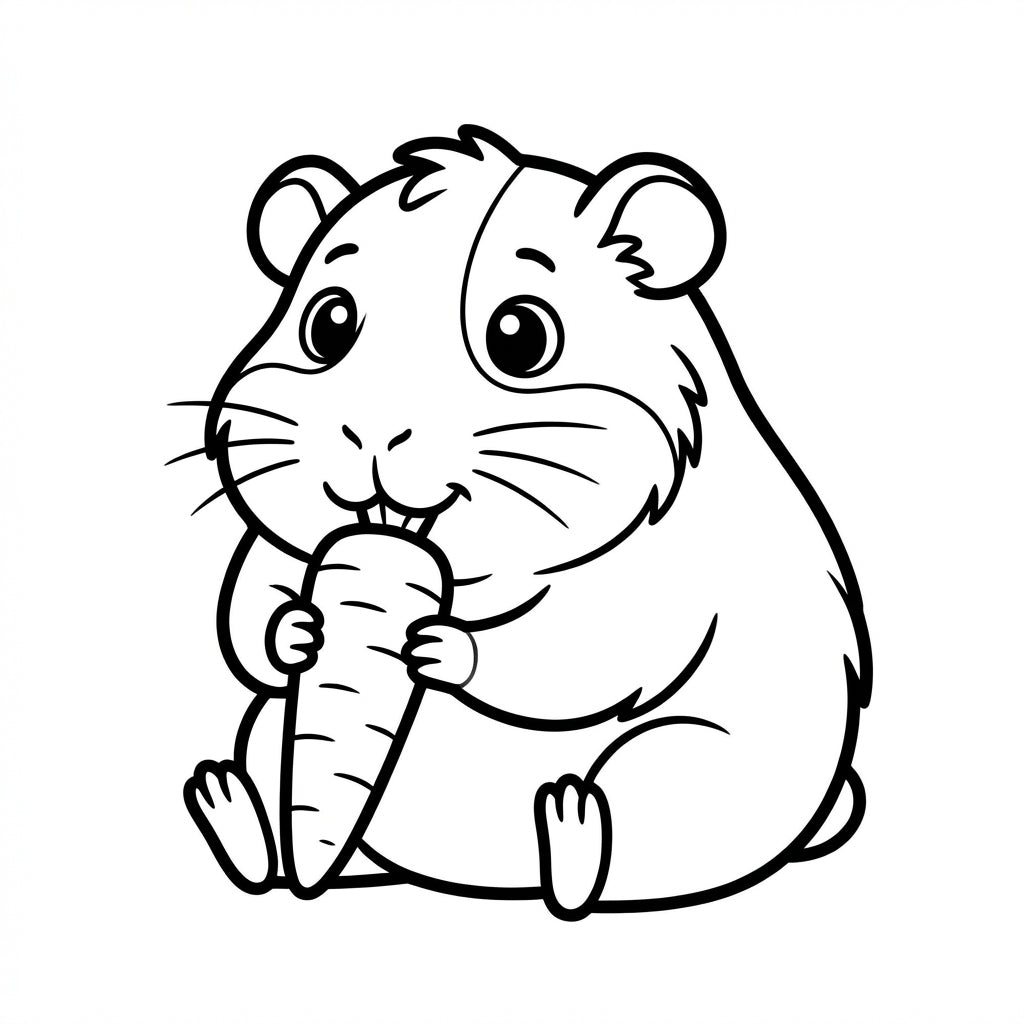 Cute Sea Animals Coloring Book for Kids – Printable PDF