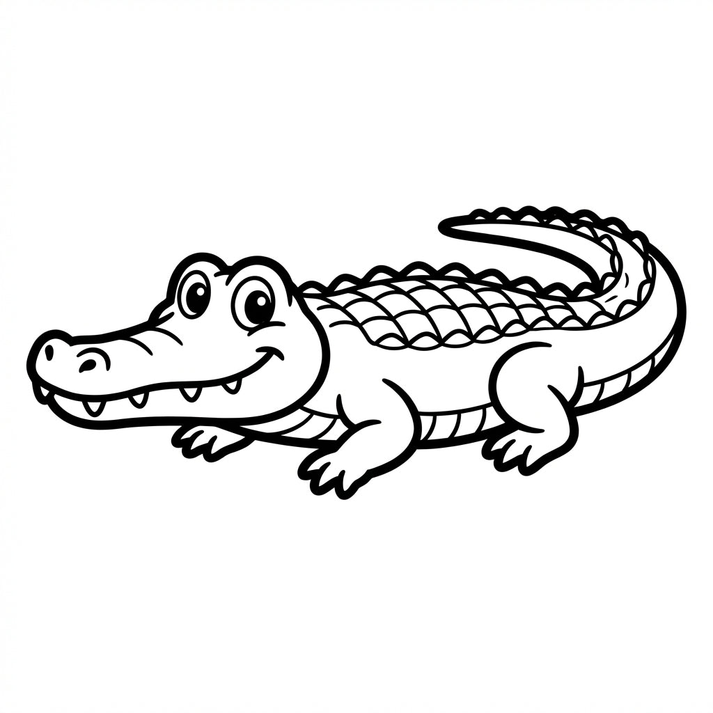 Cute Sea Animals Coloring Book for Kids – Printable PDF